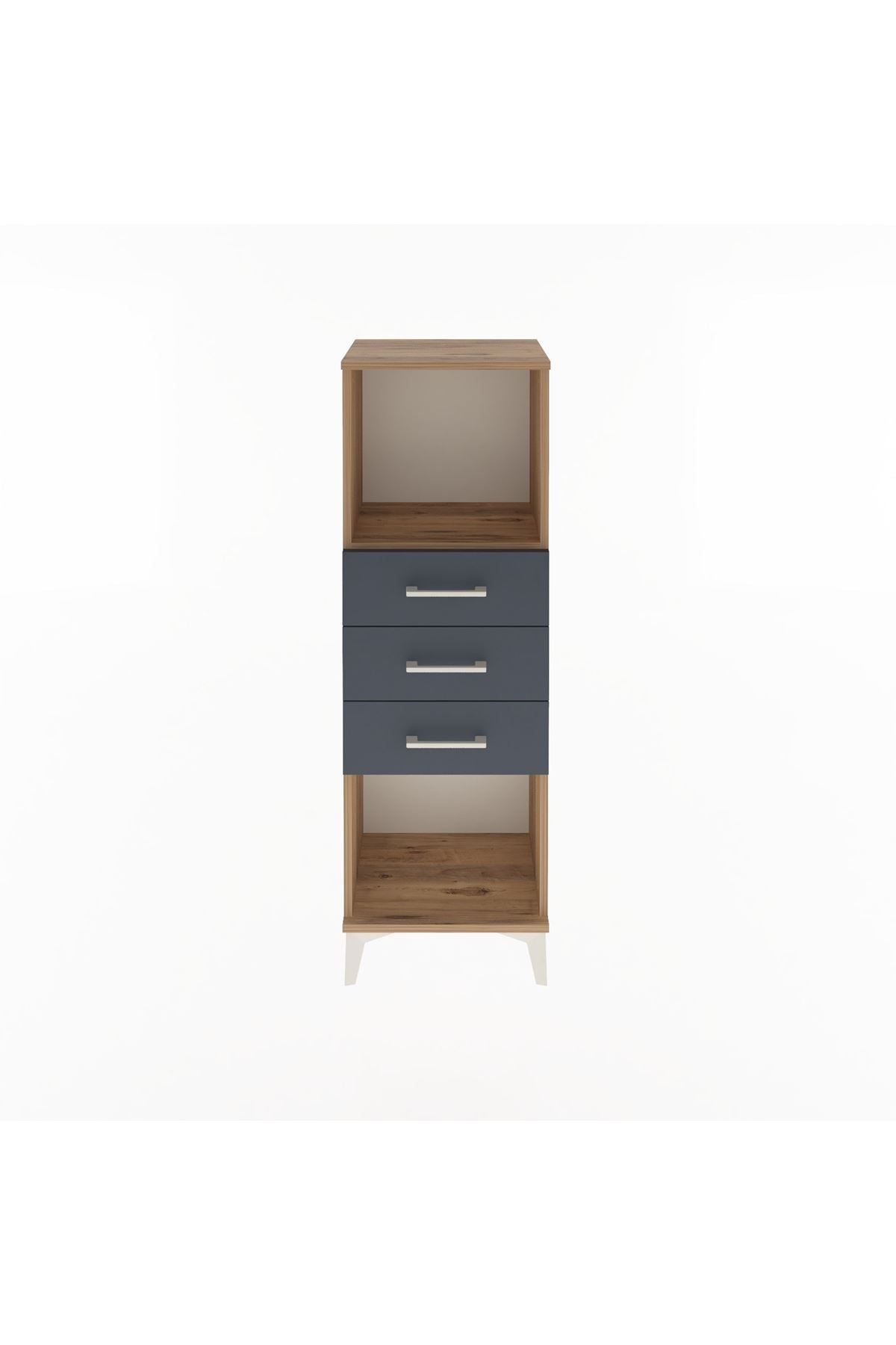 Arges Dolap Tek Raflı 3 Çekmeceli 44x30x134 - S16M055V8A