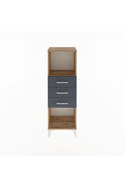 Arges Dolap Tek Raflı 3 Çekmeceli 44x30x134 - S16M055V8A