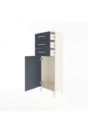 Arges Dolap 3 Çekmeceli Tek Kapaklı 44x30x134 - S16M056V2A