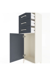 Arges Dolap 3 Çekmeceli Tek Kapaklı 44x30x134 - S16M056V2A