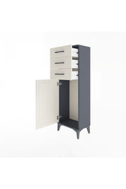 Arges Dolap 3 Çekmeceli Tek Kapaklı 44x30x134 - S16M056V4A