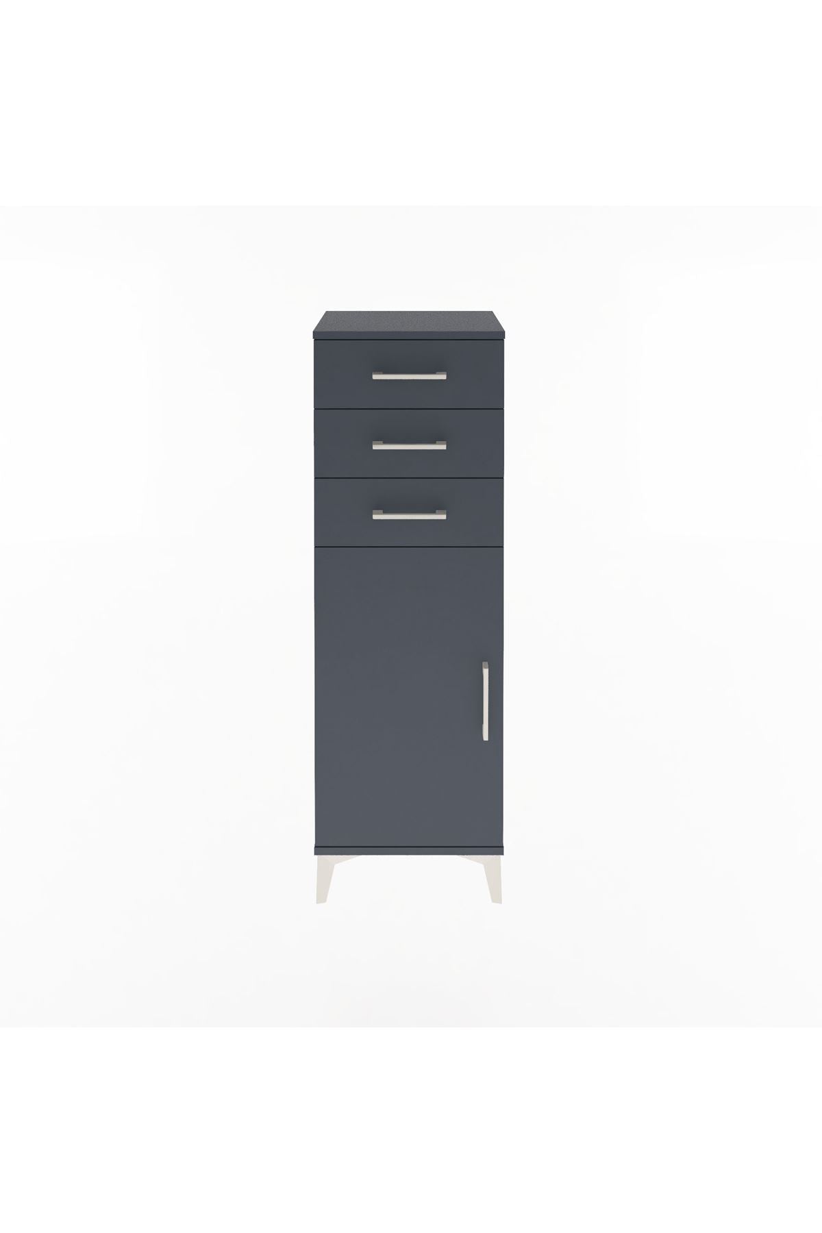 Arges Dolap 3 Çekmeceli Tek Kapaklı 44x30x134 - S16M056V5A