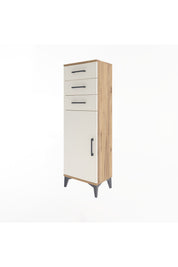 Arges Dolap 3 Çekmeceli Tek Kapaklı 44x30x134 - S16M056V7A