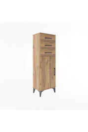 Arges Dolap 3 Çekmeceli Tek Kapaklı 44x30x134 - S16M056V9A