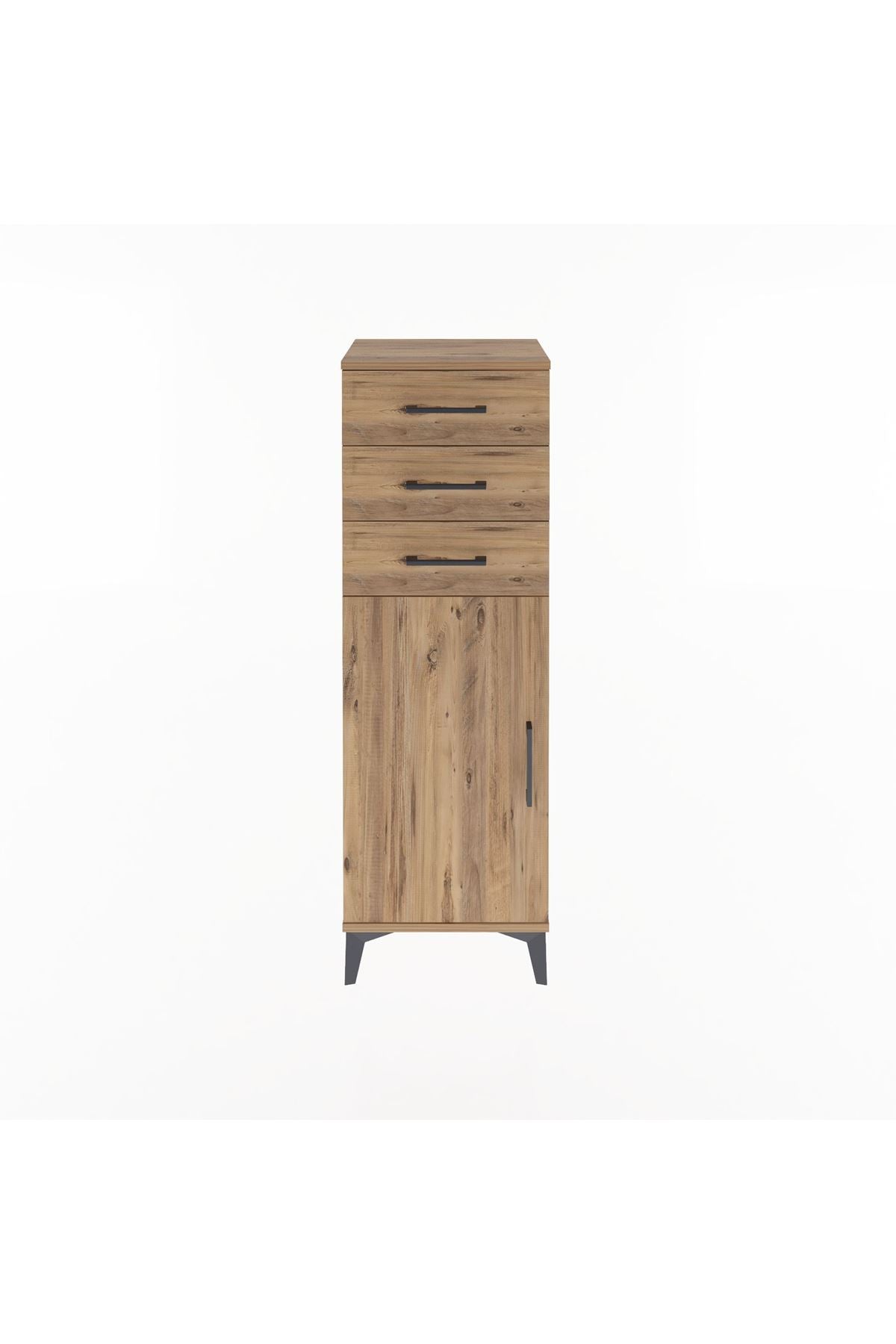 Arges Dolap 3 Çekmeceli Tek Kapaklı 44x30x134 - S16M056V9A