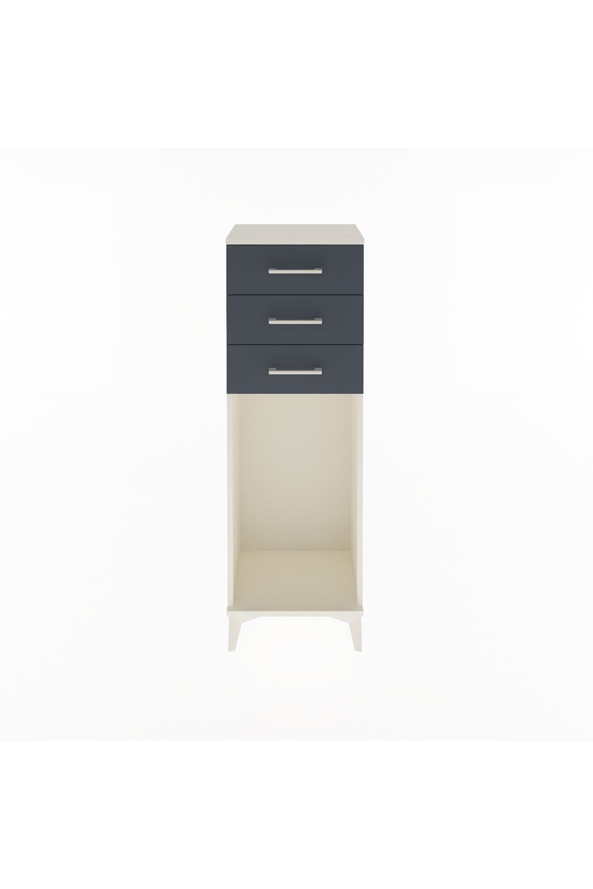 Arges Dolap 3 Çekmeceli 44x30x134 - S16M057V2A