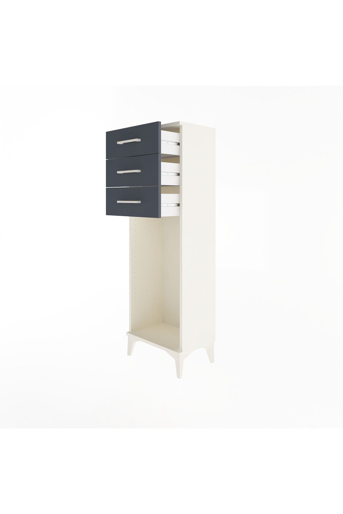 Arges Dolap 3 Çekmeceli 44x30x134 - S16M057V2A