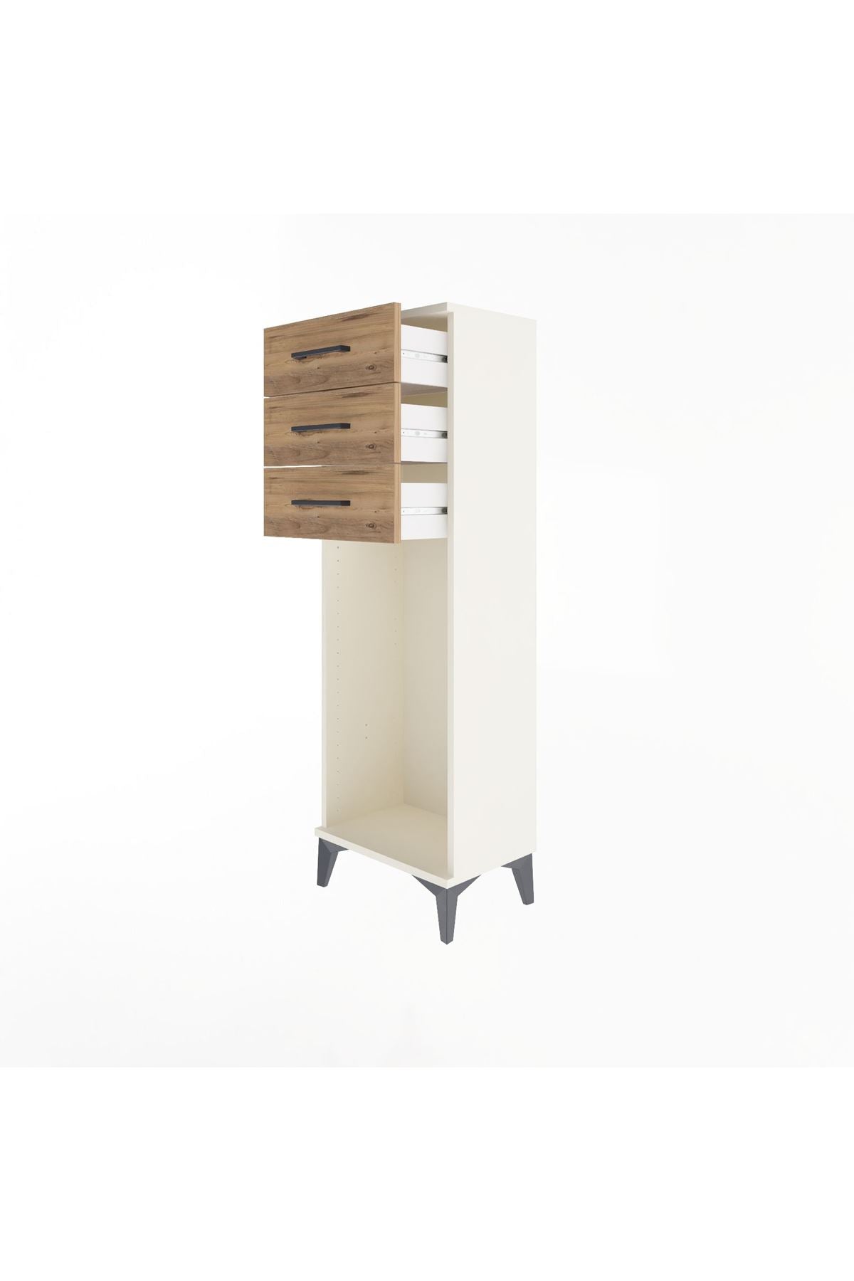 Arges Dolap 3 Çekmeceli 44x30x134 - S16M057V3A