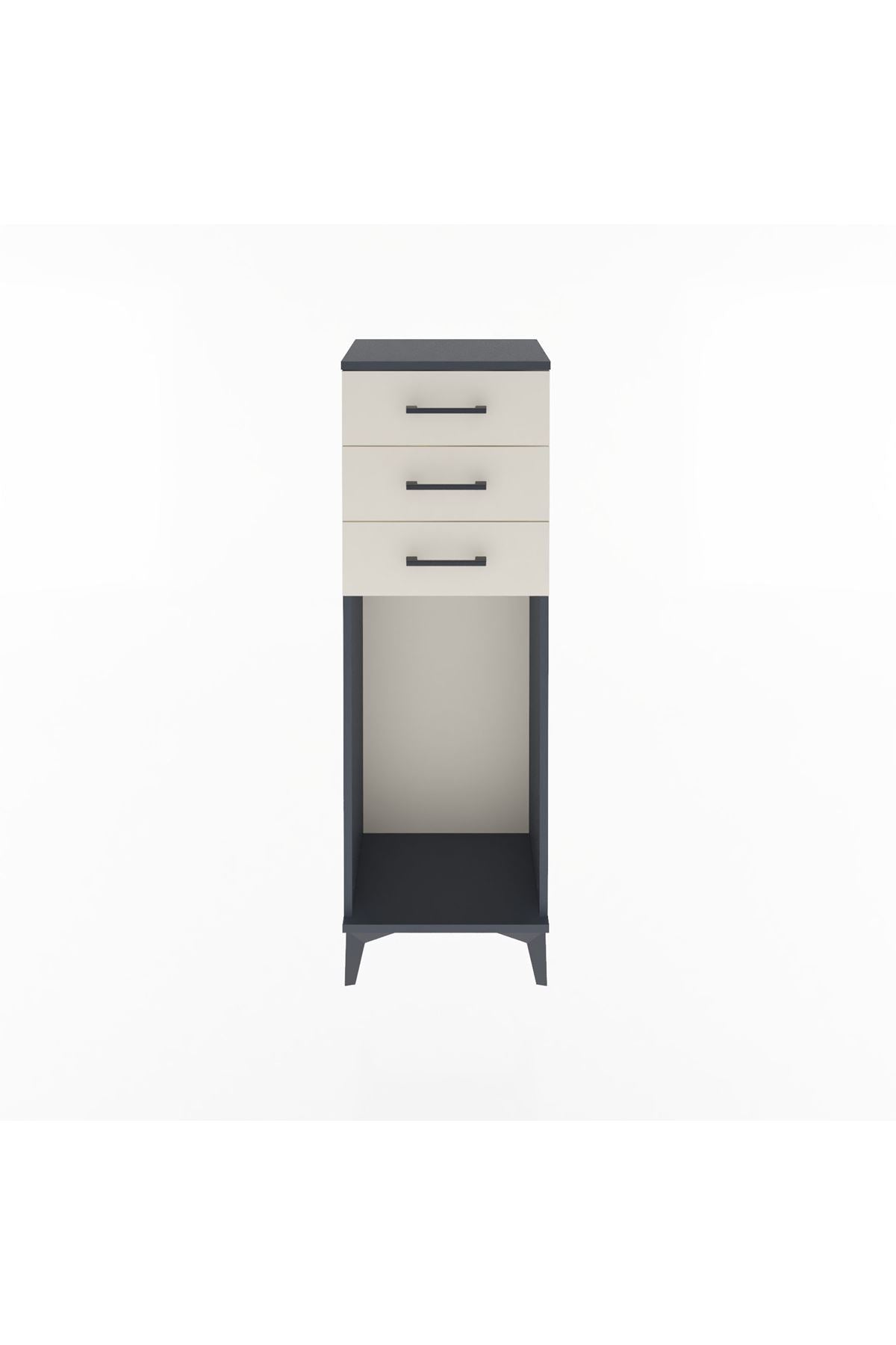 Arges Dolap 3 Çekmeceli 44x30x134 - S16M057V4A