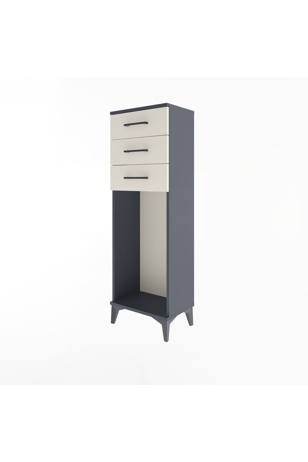 Arges Dolap 3 Çekmeceli 44x30x134 - S16M057V4A