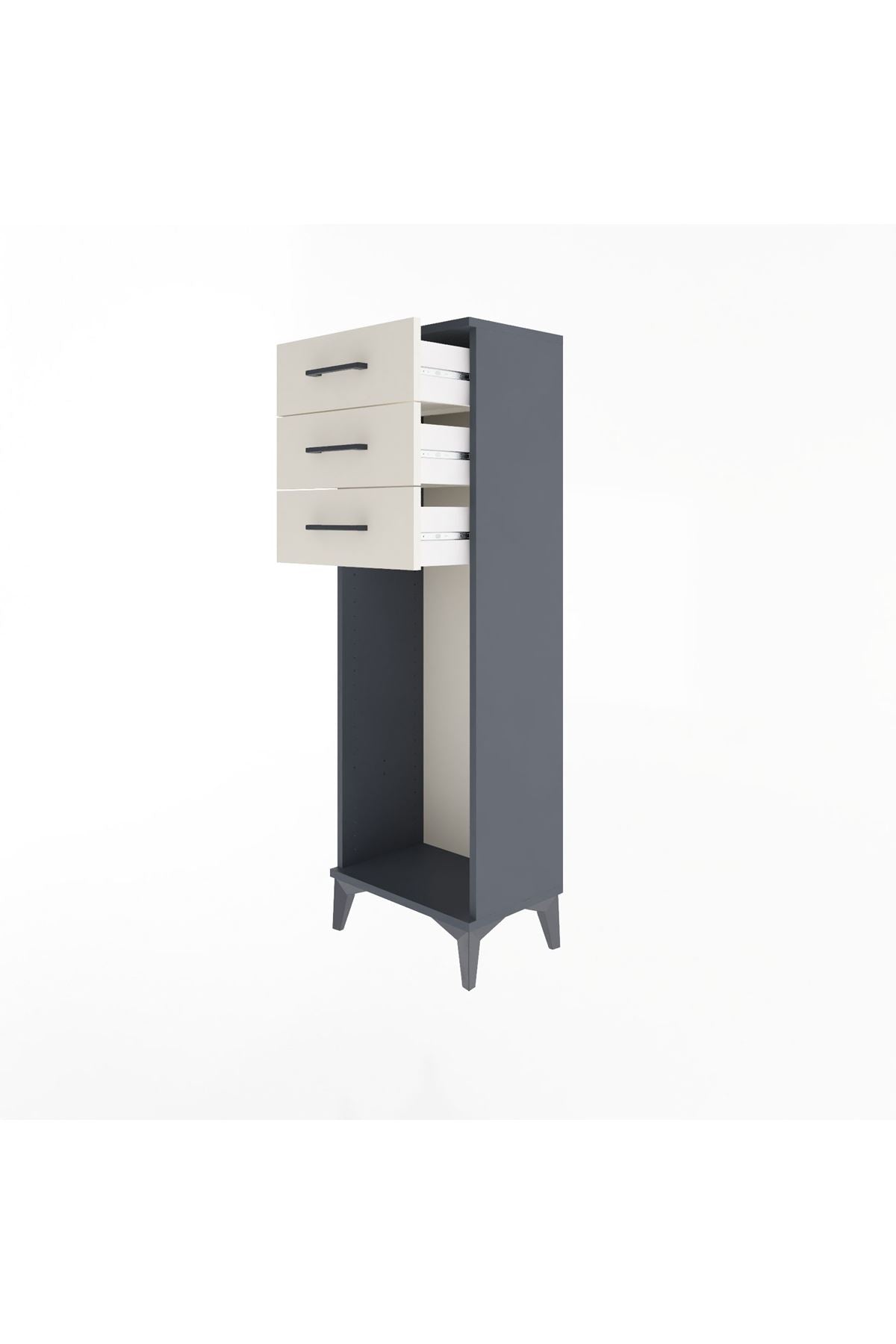 Arges Dolap 3 Çekmeceli 44x30x134 - S16M057V4A