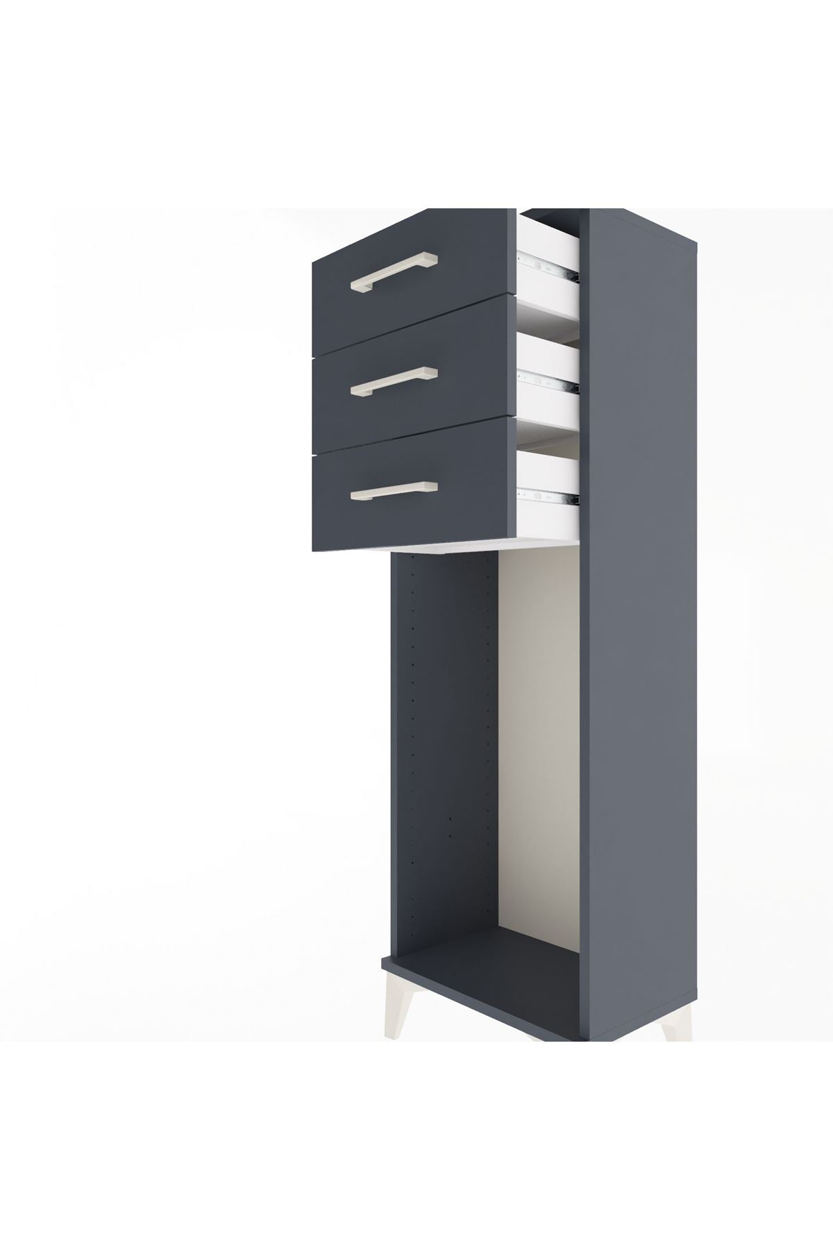 Arges Dolap 3 Çekmeceli 44x30x134 - S16M057V5A
