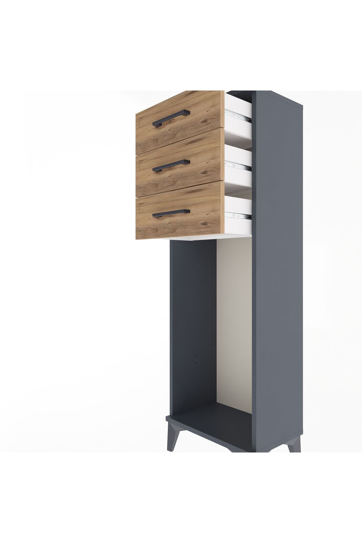 Arges Dolap 3 Çekmeceli 44x30x134 - S16M057V6A
