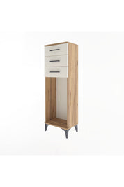 Arges Dolap 3 Çekmeceli 44x30x134 - S16M057V7A