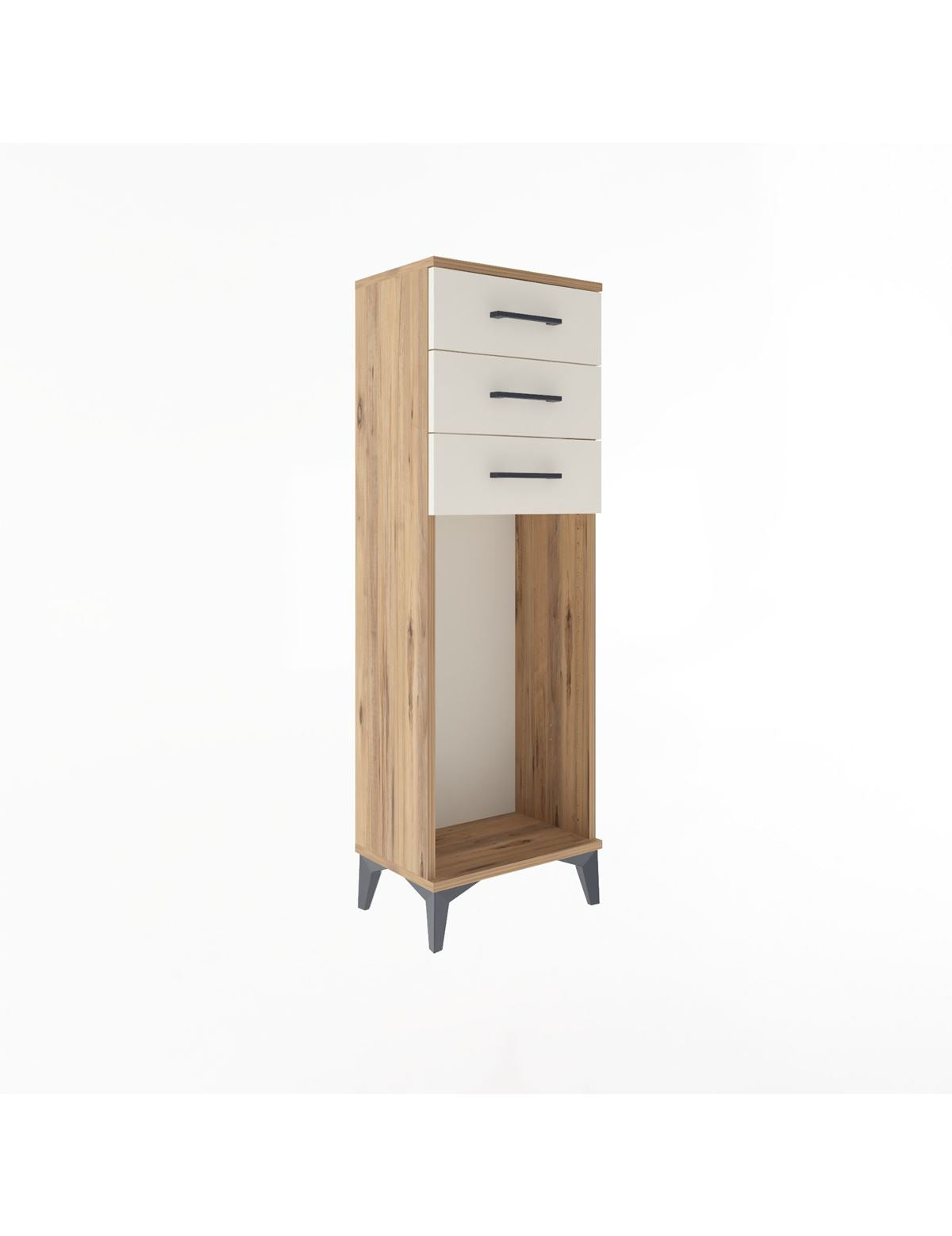 Arges Dolap 3 Çekmeceli 44x30x134 - S16M057V7A