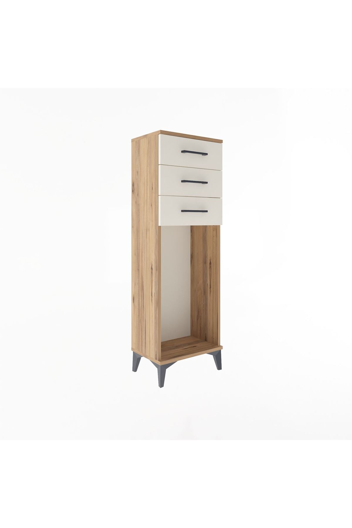 Arges Dolap 3 Çekmeceli 44x30x134 - S16M057V7A