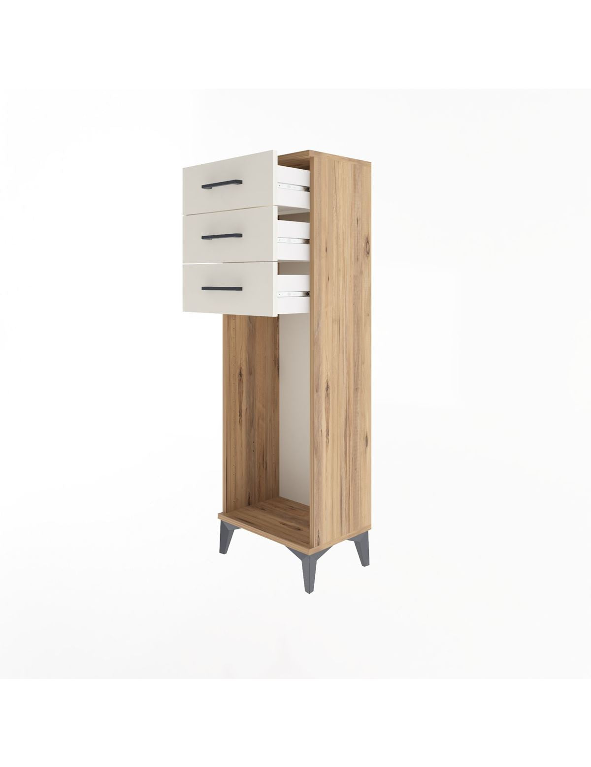 Arges Dolap 3 Çekmeceli 44x30x134 - S16M057V7A