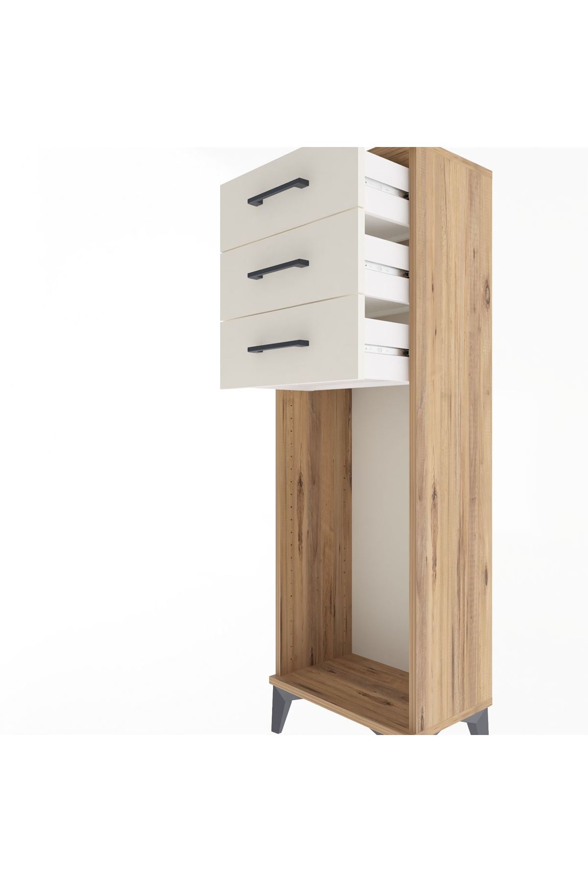 Arges Dolap 3 Çekmeceli 44x30x134 - S16M057V7A
