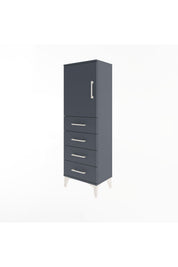 Arges Dolap 2 Raflı 4 Çekmeceli Tek Kapaklı 44x30x134 - S16M058V5A