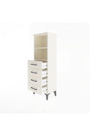 Arges Dolap 2 Raflı 4 Çekmeceli 44x30x134 - S16M059V1A