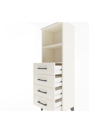 Arges Dolap 2 Raflı 4 Çekmeceli 44x30x134 - S16M059V1A