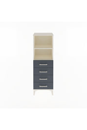 Arges Dolap 2 Raflı 4 Çekmeceli 44x30x134 - S16M059V2A