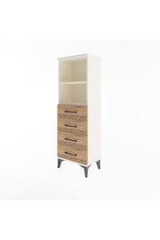Arges Dolap 2 Raflı 4 Çekmeceli 44x30x134 - S16M059V3A