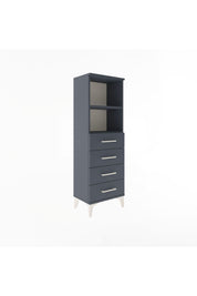 Arges Dolap 2 Raflı 4 Çekmeceli 44x30x134 - S16M059V5A