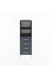 Arges Dolap 2 Raflı 4 Çekmeceli 44x30x134 - S16M059V5A