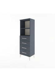 Arges Dolap 2 Raflı 4 Çekmeceli 44x30x134 - S16M059V5A