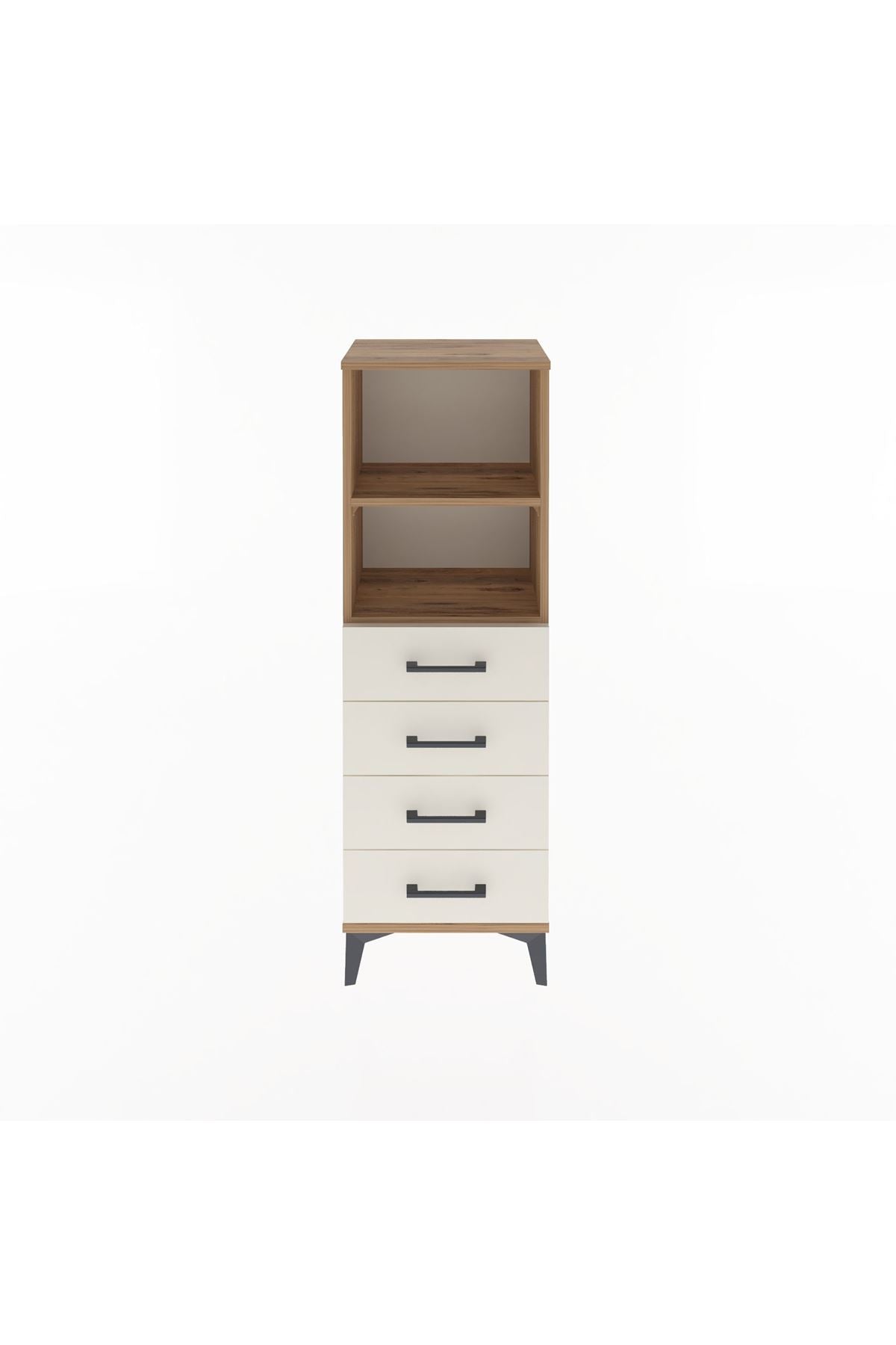 Arges Dolap 2 Raflı 4 Çekmeceli 44x30x134 - S16M059V7A