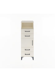 Arges Dolap 2 Raflı 4 Çekmeceli Tek Kapaklı 44x30x134 - S16M060V1A