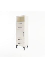 Arges Dolap 2 Raflı 4 Çekmeceli Tek Kapaklı 44x30x134 - S16M060V1A