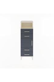 Arges Dolap 2 Raflı 4 Çekmeceli Tek Kapaklı 44x30x134 - S16M060V2A