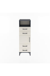 Arges Dolap 2 Raflı 4 Çekmeceli Tek Kapaklı 44x30x134 - S16M060V4A