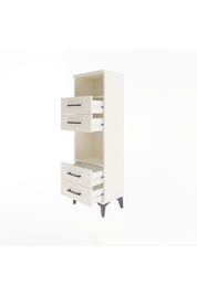 Arges Dolap 2 Raflı 4 Çekmeceli 44x30x134 - S16M061V1A
