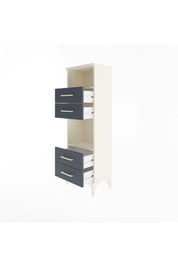 Arges Dolap 2 Raflı 4 Çekmeceli 44x30x134 - S16M061V2A