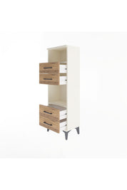 Arges Dolap 2 Raflı 4 Çekmeceli 44x30x134 - S16M061V3A