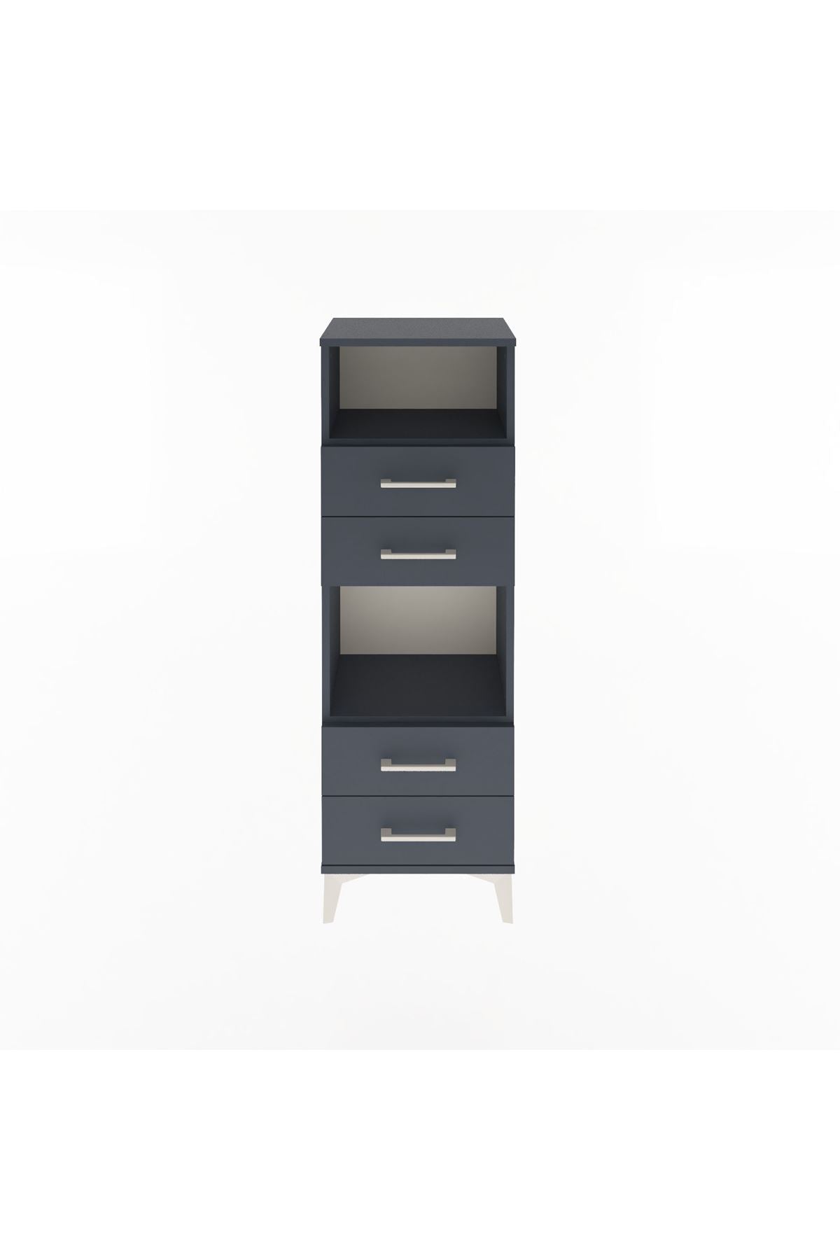 Arges Dolap 2 Raflı 4 Çekmeceli 44x30x134 - S16M061V5A