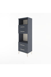 Arges Dolap 2 Raflı 4 Çekmeceli 44x30x134 - S16M061V5A