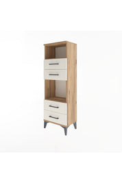 Arges Dolap 2 Raflı 4 Çekmeceli 44x30x134 - S16M061V7A