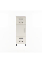 Arges Dolap 2 Raflı 4 Çekmeceli Tek Kapaklı 44x30x134 - S16M062V1A