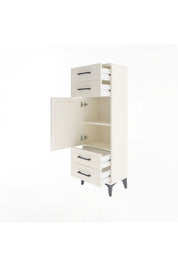 Arges Dolap 2 Raflı 4 Çekmeceli Tek Kapaklı 44x30x134 - S16M062V1A