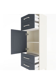 Arges Dolap 2 Raflı 4 Çekmeceli Tek Kapaklı 44x30x134 - S16M062V2A