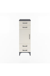 Arges Dolap 2 Raflı 4 Çekmeceli Tek Kapaklı 44x30x134 - S16M062V4A
