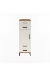 Arges Dolap 2 Raflı 4 Çekmeceli Tek Kapaklı 44x30x134 - S16M062V7A