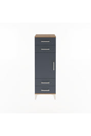 Arges Dolap 2 Raflı 4 Çekmeceli Tek Kapaklı 44x30x134 - S16M062V8A