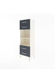 Arges Dolap 2 Raflı 4 Çekmeceli 44x30x134 - S16M063V2A