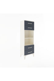 Arges Dolap 2 Raflı 4 Çekmeceli 44x30x134 - S16M063V2A
