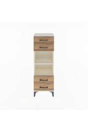 Arges Dolap 2 Raflı 4 Çekmeceli 44x30x134 - S16M063V3A